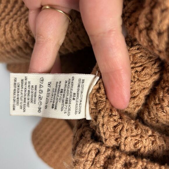 Free People Park City Chunky Oversized Bell Sleeve Sweater - Picture 6 of 6